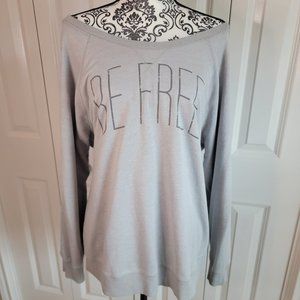 Slouchy Off Shoulder Sweatshirt